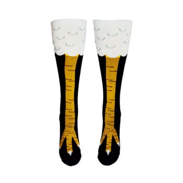 Funny Women Girls Chicken Paw High Socks Legs Thigh Cartoon Animals Stockings A8